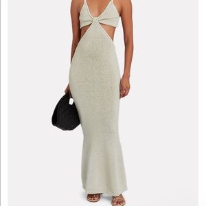 Cult Gaia- Serita Cut-Out Knit Maxi Dress